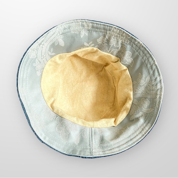 ♻️ Upcycle Hat Women’s Spring Hats with Hair Scarf Eco Friendly Sustaina… - Picture 8 of 9